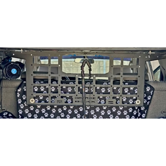 03-24 4RUNNER Attic storage shelf with cargo barrier